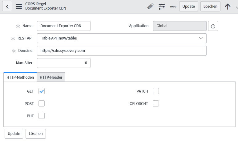 Den internen Feldnamen in ServiceNow herausfinden