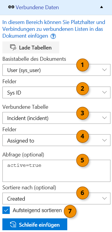 Den internen Feldnamen in ServiceNow herausfinden