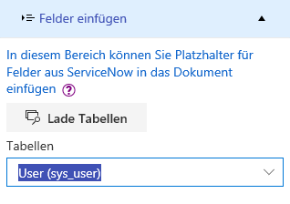 Den internen Feldnamen in ServiceNow herausfinden