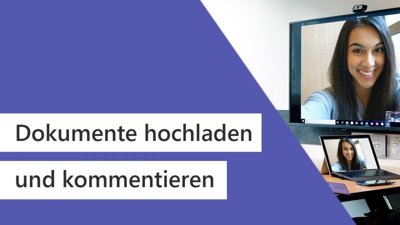 Microsoft Teams Tutorial – Dokumente hochladen und kommentieren (2019) | Microsoft