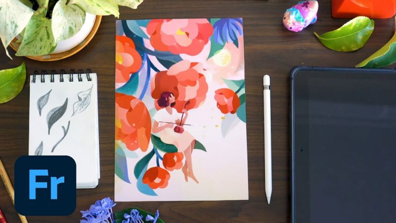 Von Analog zu Digital mit Adobe Capture und Adobe Fresco