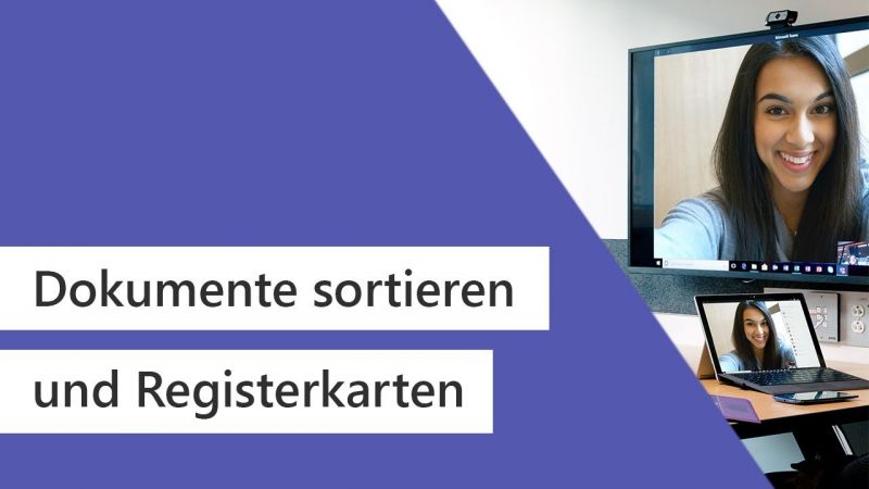 Microsoft Teams Tutorial – Dokumente sortieren und Registerkarten (2019) | Microsoft