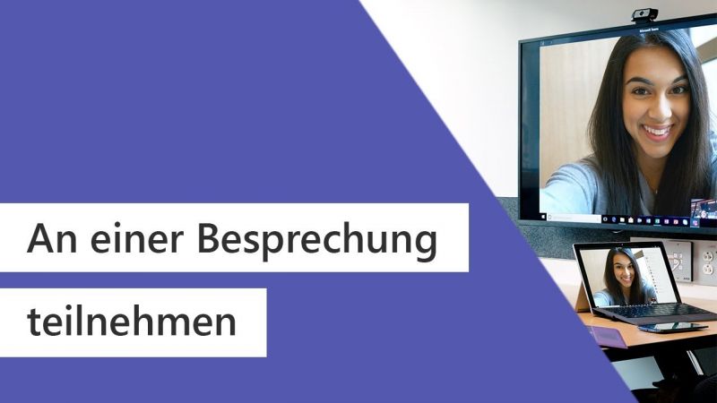 Microsoft Teams Tutorial – An einer Besprechung teilnehmen (2019) | Microsoft
