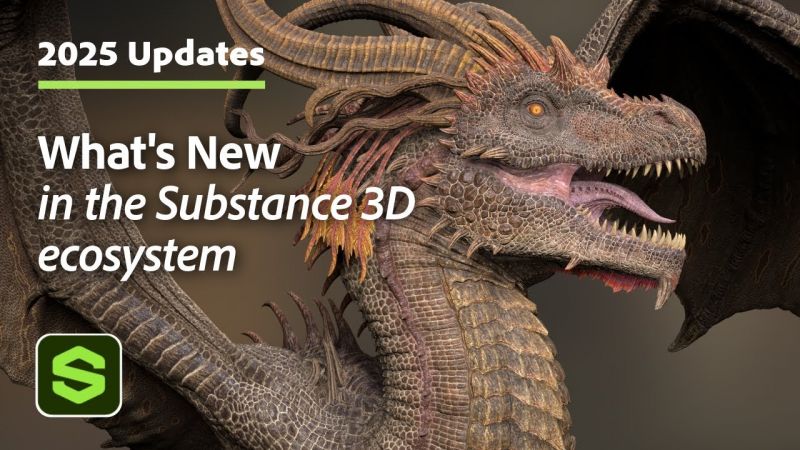 New Features &amp; Innovations in the Substance 3D Ecosystem | Adobe Substance 3D