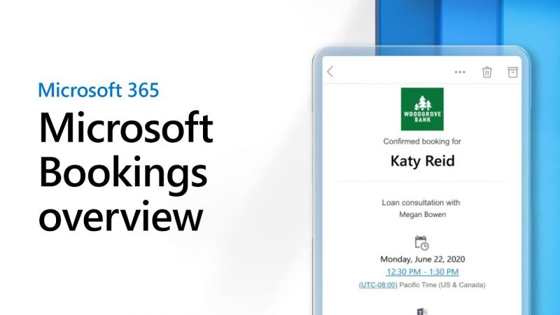 Microsoft Bookings Übersicht