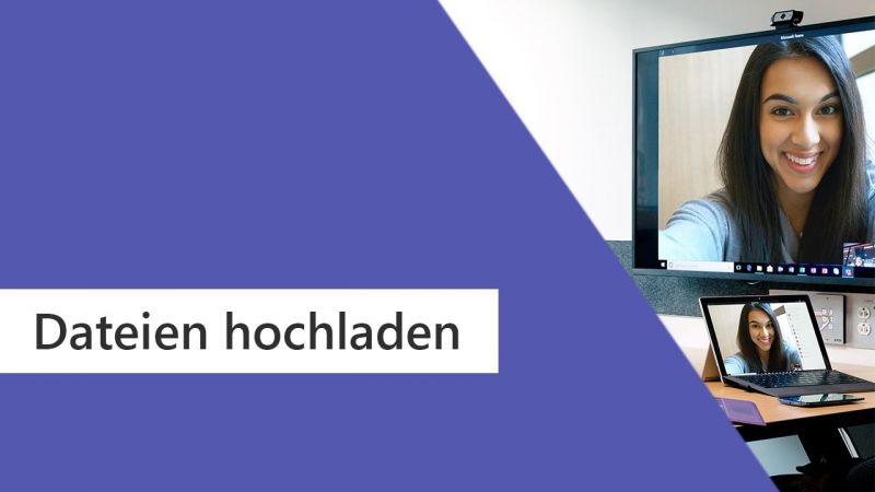 Microsoft Teams Tutorial – Dateien hochladen (2019) | Microsoft